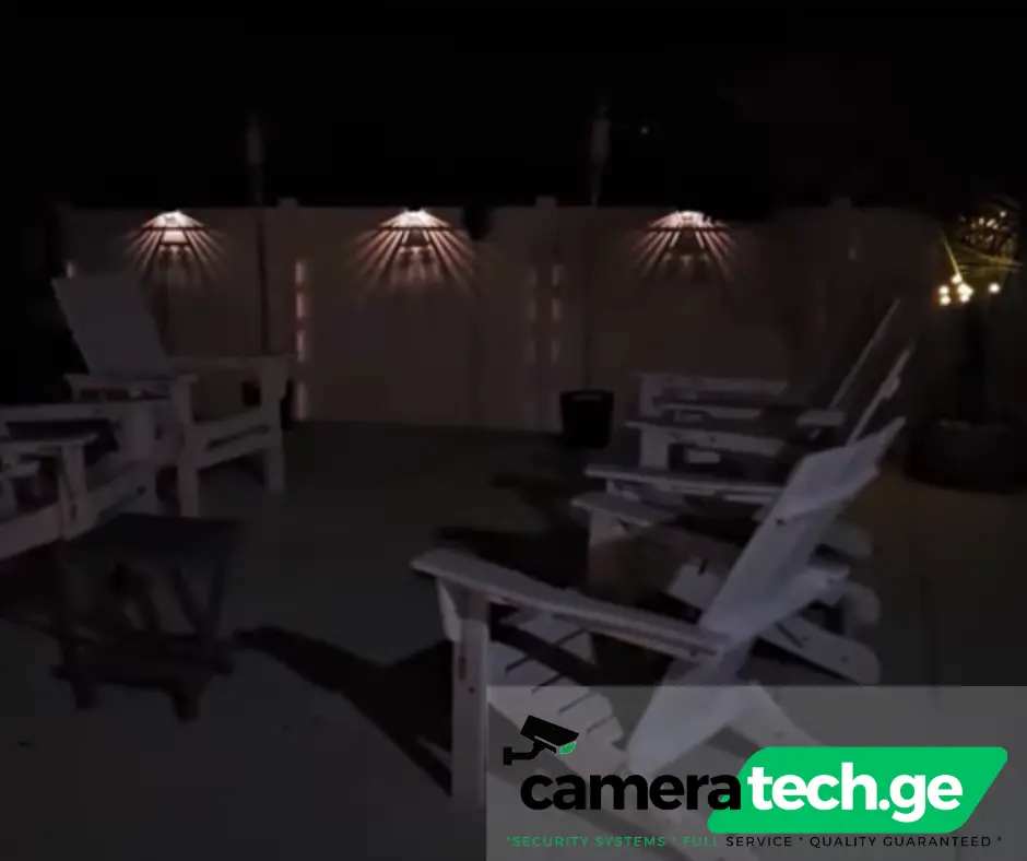 ფერადი ღამის ხედვის სამეთვალყურეო კამერები
