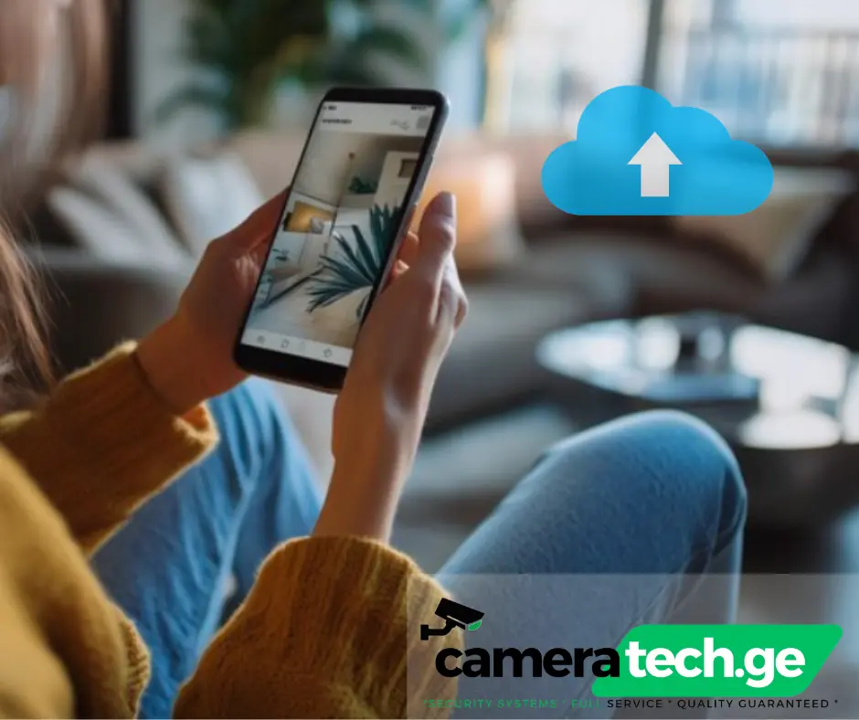 ვიდეო კონტროლი ტელეფონით და Cloud შენახვა