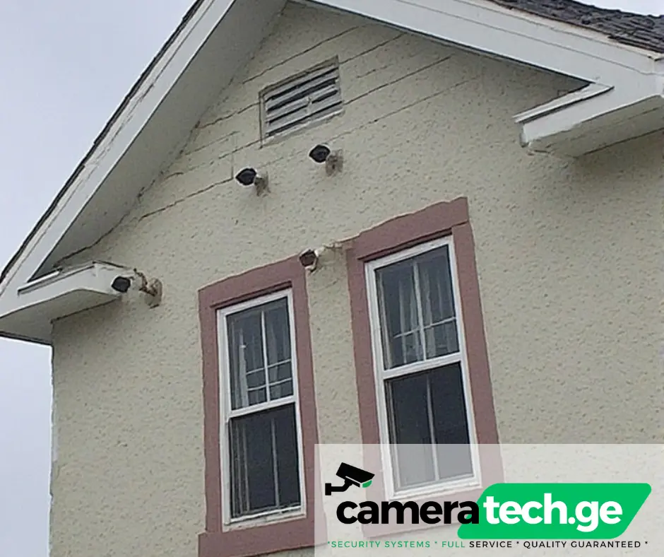 ვიდეოსამეთვალყურეო სისტემის მონტაჟი კერძო სახლში