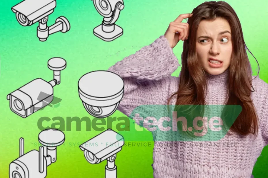 სათვალთვალო კამერების ტიპების შედარება და შერჩევა - Kameratech